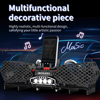 Jouets originaux, jouets STEM, kits éducatifs, haut-parleur en forme de tuyau d'échappement, blocs de construction, ensemble de blocs d'assemblage DIY, jouet en briques MOC