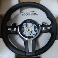 Volant sport en cuir SOON TODA pour 540i/328i/320i/335i (F10/F11/F20-F33/F01-F07/M3/M4/M5) - LED personnalisable