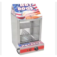 Nouvelle machine à vapeur pour burgers et hot-dogs PSO, en acier inoxydable, commande par bouton-poussoir, facile à utiliser, haute qualité, compatible 110V/220V, garantie 1 an
