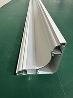 Perfil de Aluminio Luminoso LED para Esquina de Techo de 60x60 mm para Iluminación con Tiras LED, Extrusión de Aluminio con Difusor de PC