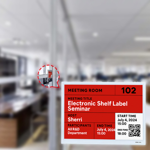 เทคโนโลยี E Ink จอแสดงผล E-Ink ขนาด 2.13 ถึง 11.6 นิ้ว 4 สี ป้ายดิจิทัล ESL ไร้สาย จอแสดงผลอีเปเปอร์ Ezad โซลูชันสำนักงานอัจฉริยะ - Product Image 1