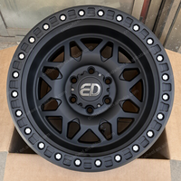 17x10 ET-25.5 Tiefbettfelgen 6x139.7 Aluminiumfelgen für Ram 1500 Tacoma Tundra Prado Navara Bronco Chevy Suburban Tahoe GMC