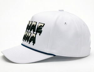 Casquette de golf personnalisée en corde, casquette d'extérieur à 5 panneaux avec logo personnalisé, casquette de baseball blanche - Product Image 2