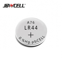 Batería de botón de zinc manganeso, 1,5 v, lr44, AG13, A76