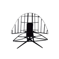 Cadre métallique de canapé et fauteuil avec repose-pieds, revêtement de poudre, en acier, 10mm, nouveau modèle,