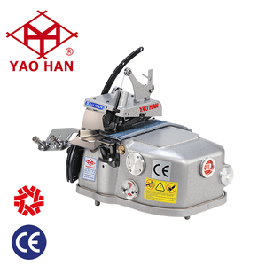 YAOHAN YH-2503K Industrial Flat-Bed Single Needle Three Thread <b>Carpet</b> Overedging Sewing Machine with Cutting Device New - Product Image 4