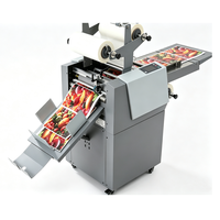 Mesin Laminasi Elektrik Semi Otomatis A3+ 390SEP Dengan Kontrol Layar Sentuh CNC, Pengatur Tekanan & Anti-Kerut