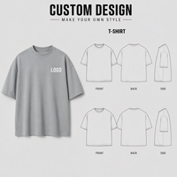 T-shirt personnalisé avec logo, coupe ample et épaules tombantes, maille respirante, séchage rapide, vêtements de sport, streetwear
