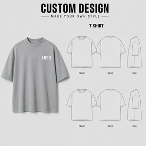 T-shirt Oversize con Logo Personalizzato, Vestibilità Ampia e Spalle Cadenti, in Tessuto a Rete Traspirante ad Asciugatura Rapida, <span class=keywords><strong>Abbigliamento</strong></span> Sportivo e Streetwear - Product Image 3