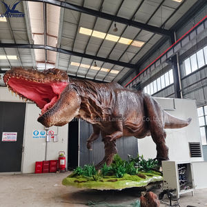 Dinosaurio Mecatrónico de Tamaño <span class=keywords><strong>Real</strong></span>, T-Rex Animatrónico Realista con Movimientos Flexibles y Sonido de Rugido para Parques de Dinosaurios y <span class=keywords><strong>Hoteles</strong></span> - Product Image 4