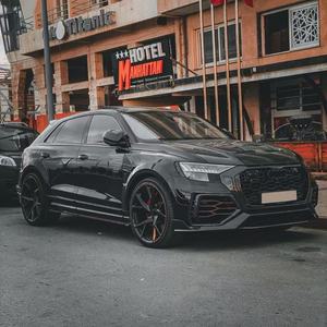 Kit carrosserie en fibre de carbone sèche MSY pour <span class=keywords><strong>Audi</strong></span> Q8 Rsq8, pare-chocs avant et arrière en fibre de carbone sèche, jupe latérale, spoiler, capot, kit carrosserie large - Product Image 5