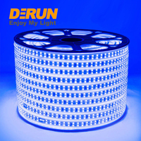 Bande lumineuse LED RGB colorée SMD5050 RGBW pour la décoration, 50 mètres/rouleau avec télécommande, LSL-5050, 220-240V
