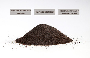 모래 망간 Mno2 함량 35% 1-2mm 물 처리 철 제거 미디어 망간 모래/Birm 모래 - Product Image 4