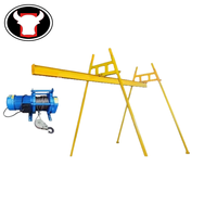 Équipement de levage de matériaux de construction Ferme et grue durable petite mini grue mobile