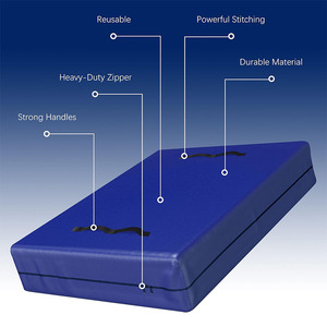 Borsa per Materasso con Cerniera Impermeabile, Resistente a Strappi e Forature, Riutilizzabile, per Traslochi, per Materassi Queen, California King, Cali King, XL - Product Image 5