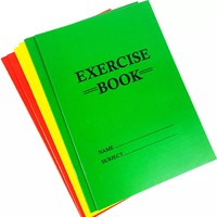 Vente en gros pas cher Impression personnalisée A4 A5 B5 Ligne de règle liée par agrafes Carré Seyes Ligne Jotter Cahier d'exercices scolaires