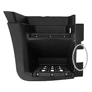 Nouvelle marchepied de véhicule en polypropylène de qualité supérieure, côté droit, noir, Mod. Ad-At pour Stralis 2007 PoliPlast - Product Image 1