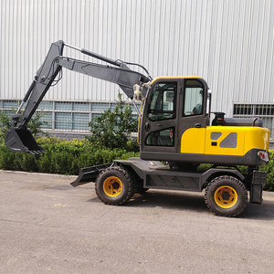 Envío Gratis: Excavadora de Ruedas/Goma para Trabajos de Excavación, 8, 9, 10, 12 y 15 Toneladas, en Venta - Product Image 1