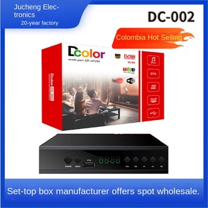 Receptor de TV <span class=keywords><strong>TDT</strong></span> HD DVB-T2 para Panamá y Colombia, Quad-core, Resolución 1920x1080, con WiFi y USB - Product Image 2