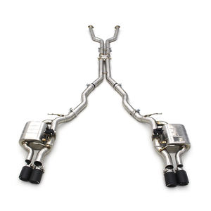 Sistema de escape ODM Valvetronic para <span class=keywords><strong>BMW</strong></span> <span class=keywords><strong>M6</strong></span> E63 <span class=keywords><strong>V10</strong></span> 5.0L 2006-2010 Sistema de escape Catback DE RENDIMIENTO DE ACERO INOXIDABLE - Product Image 1