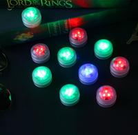 Lámpara de Vela Luminosa Multicolor con Control Remoto, Diseño Moderno, Lámpara Sumergible para Fiestas y Eventos, Plástico