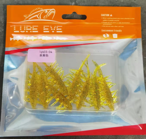 Esche Morbide Galleggianti 4.5cm/1.1g 5.8cm/1.5g Wobbler in PVC Gamberetti Artificiali in Plastica con Sale Esche per Pesci Vermi per Spigola Luccio - Product Image 6