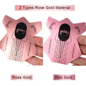 Gelsky Formine per Unghie in Alluminio con Packaging Personalizzato Private Label, Formine per Estensione Unghie Strumento per French - Product Image 2