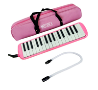 32 Key Melodica Piano Melodic Tube Keyboard Professional Pipe Harp Musical Instrument Gifts with Bag Strap Mouthpiece