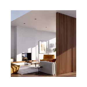 Décoration intérieure lattes murales artisanales en bois diviseur de panneaux en bois diviseurs intérieurs diviseur de pièce en bois - Product Image 5