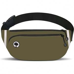 Free Sample <b>Belt</b> Bag with Adjustable <b>Strap</b> Small Fanny Pack for Workout Running Traveling Hiking Waist Bag - Product Image 4