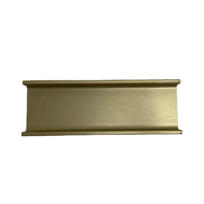 Traditionelles Gola-Profil Profile aus extrudiertem Aluminium Aluminium Gold eloxiertes Griff profil