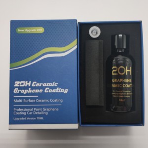 น้ำยาเคลือบเซรามิกกราฟีนใส 70 มล. สำหรับดูแลรักษารถยนต์ขั้นสูง 20H ทนทานต่อค่า pH 2-12 ความหนา 60 ไมครอน เทคโนโลยีเรืองแสง UV ที่ได้รับสิทธิบัตร รับประกัน 9 ปี - Product Image 6