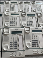 Panason KX-T7630 KX-T7665 KX-DT333 telepon digital putih untuk TDA100/TDA200/TDA600