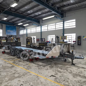 Remolque de transporte de motocicleta remolque de elevación hidráulica ATV UTV Carrier desierto todoterreno remolque de vehículo utilitario - Product Image 3