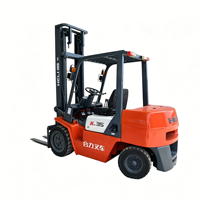 Dijual Forklift Diesel HELI 3,5 Ton Dilengkapi Mesin Isuzu Hydraulic Side Shifter Tiga Tingkat Mast Ban Solid Tinggi Angkat 6