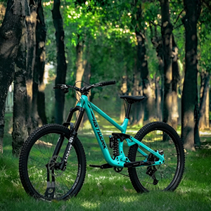 Bicicletta da Montagna Enduro Soft Tail con Sospensione a Quattro Punti, Telaio in Lega di Alluminio, Freni a Disco, Sistema a 12 Velocità, 27.5/29 Pollici, per Adulti - Product Image 3