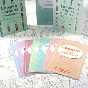 Vente en gros d'usine : cartes mémoire flash personnalisées en anglais et en français, et cartes d'apprentissage imprimées pour enfants et nourrissons - Product Image 3