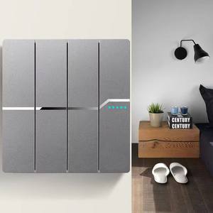 Nouveauté Interrupteur mural intelligent Tuya ZigBee 3.0 Interrupteurs lumineux 1/2/3/4 boutons Fonctionne avec Alexa <span class=keywords><strong>Hey</strong></span> <span class=keywords><strong>Google</strong></span> - Product Image 2