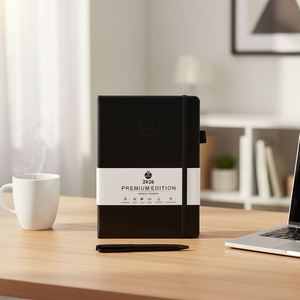 Carnets créatifs avec logo personnalisé, couverture imperméable, bloc-notes coloré personnalisable, format A5, couverture rigide en cuir PU - Product Image 2