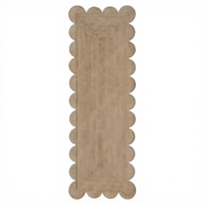 Alfombra de Yute Trenzada a Mano de Alta Calidad, Estilo Bohemio Escandinavo Natural, Antideslizante, Ecológica, Apta para Mascotas, para Interiores y Exteriores - Product Image 1