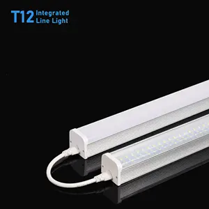 Industrial Shop Lighting 20/Pack White 120cm 600cm Integrated Linkable Led Linear Light