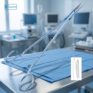 Sixflowers Debakey Needle Holder, instrument chirurgical pour la chirurgie générale, certifié CE, pince manuelle en acier inoxydable - Product Image 5