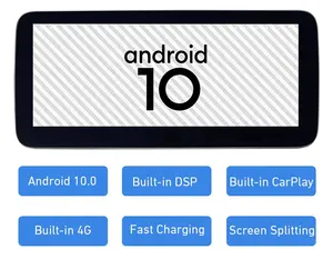Android 10 C Класс W204 головная система S204 2008-2018 GPS монитор w205 carplay адаптер автомобильная навигация Сенсорный экран