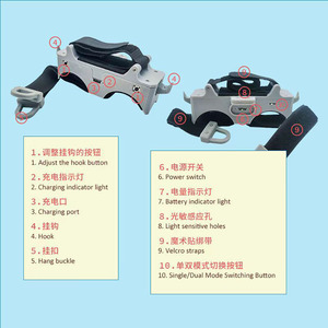 Drone light induction remote control distance unlimited rescue delivery drone double airdrop for DJI Mavic <strong>3</strong> <strong>2</strong> DJI Air2 2s <strong>3</strong> - Product Image 2