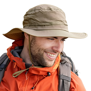 Sombrero de Pescador Impermeable Unisex – Sombrero de Pesca y Caza Redondo Estilo Y2K con Protección para las Orejas, Sombrero para Deportes de Invierno y Senderismo - Product Image 1