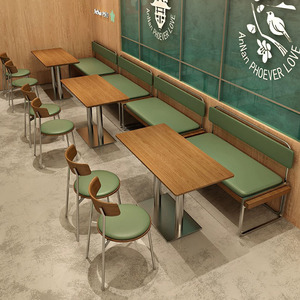 Juego de Muebles de Madera de Estilo Moderno para Comedor, Restaurante, Cafetería, Hotel, Escuela, Cafetería, Mesas, Sillas, Cantina, Venta de Muebles para Comedor - Product Image 2