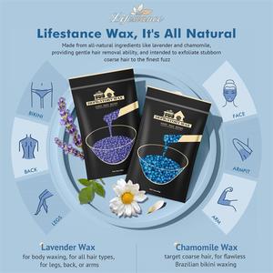 เครื่องอุ่นแว็กซ์ Lifestance 500 ซีซี, เครื่องทำความร้อนแว็กซ์กำจัดขนแบบธรรมชาติ เหมาะสำหรับร้านเสริมสวย แว็กซ์บราซิลเลียน และกำจัดขนบนใบหน้าและร่างกายแบบไม่เจ็บปวด - Product Image 4