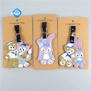 Phim hoạt hình <span class=keywords><strong>Moana</strong></span> hành lý <span class=keywords><strong>tag</strong></span> bên trong ra ngoài lên máy bay Vali check-in <span class=keywords><strong>tag</strong></span> Ba lô mặt dây chuyền - Product Image 3