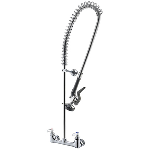 Poignée à <span class=keywords><strong>double</strong></span> levier pour usage public <span class=keywords><strong>Robinet</strong></span> de cuisine commercial pré-rinçage à ressort haute pression pour <span class=keywords><strong>lave</strong></span>-<span class=keywords><strong>vaisselle</strong></span> de cuisine - Product Image 3