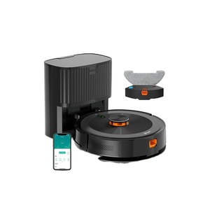 Robot Aspirador y Fregador Bagotte con Autovaciado y Base de Autolimpieza para Limpieza en Seco y Húmedo, Ideal para Hoteles y Hogares - Product Image 1